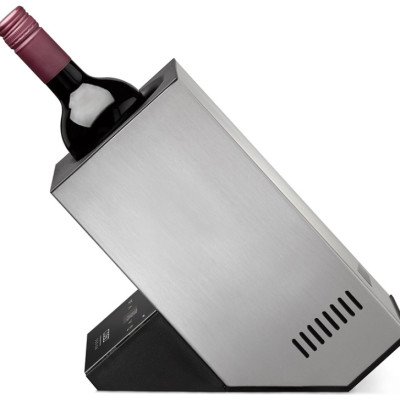 Máy Ướp Lạnh Rượu Caso WineCase One Inox Cao Cấp, Thiết Kế Sang Trọng, Vỏ Hợp Kim, Màn Hình LED Cảm Ứng, Công Suất 72W - Hàng Nhập Khẩu Đức