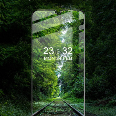 Kính cường lực cho Samsung Galaxy A06 Full màn hình viền đen độ cứng 9h, chống vỡ, chống xước, dán màn hình cao cấp - Hàng chính hãng