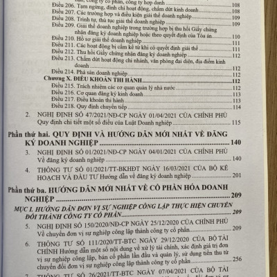 Luật Doanh Nghiệp Và Văn Bản Hướng Dẫn Thi Hành 