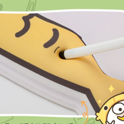 Miếng Lót Chuột Có Đệm 3D Mouse Pad Vịt Vàng Suy Tư Chống Mỏi, Đau Cổ Tay_ Hàng chính hãng