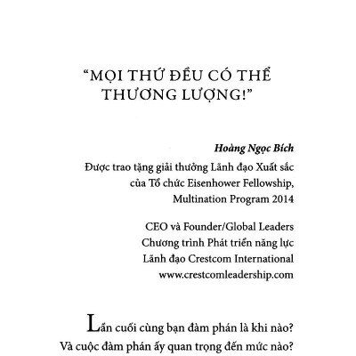 Sách - Thuật Đàm Phán - Negotiation (Tái Bản 2024)