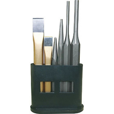 Bộ đục và đột 6 chi tiết Ega Master 69953 - Hàng Chính Hãng