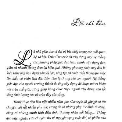 Đắc Nhân Tâm Dành Cho Phụ Nữ