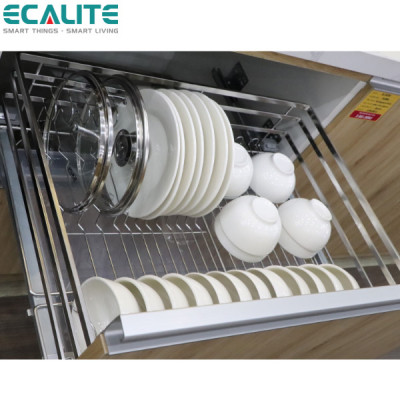 Kệ chén bát tủ dưới Pull-out Ecalite EL-EP7003 - Hàng Chính Hãng
