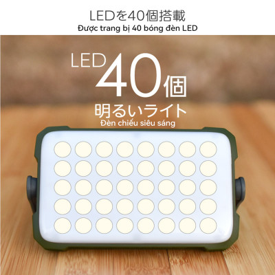 Lysin - đèn led chiếu sáng cầm tay sạc dự phòng 18000mah,cắm trại du lịch,dã ngoại, camping,picnic ngoài trời tiện lợi đa năng chống thấm nước,chống bụi bẩn.