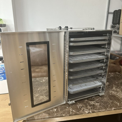 Máy sấy thực phẩm 16 khay inox 100 Lít Thương hiệu Mỹ Septree ST-02, Công suất 1500W - Hàng nhập khẩu (Bảo hành 12 Tháng)