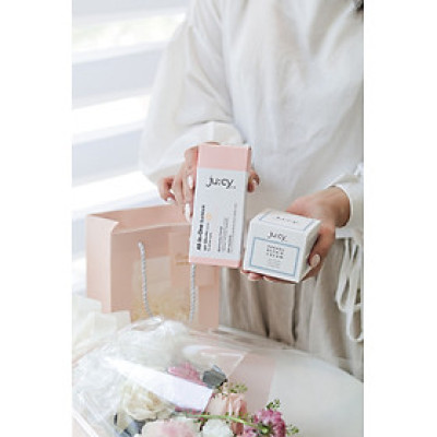 Combo kem chống nắng nâng tone và kem dưỡng trắng da Jucy