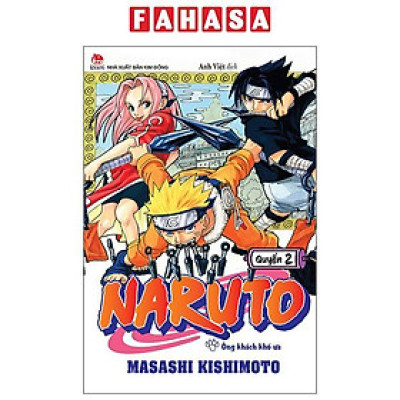 Sách - Naruto - Tập 2 - Vị Khách Khó Ưa (Tái Bản 2025)