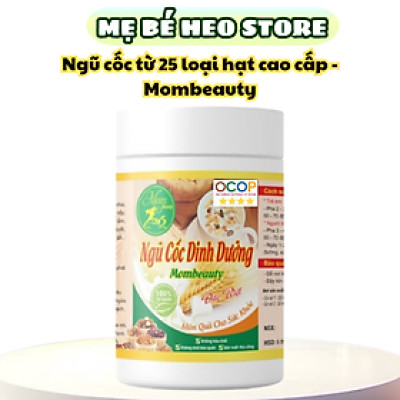 Sữa Hạt Dinh Dưỡng - Ngũ Cốc Dinh Dưỡng Cao Cấp Mombeauty từ 25 Loại Hạt Đặc Biệt - 500gr