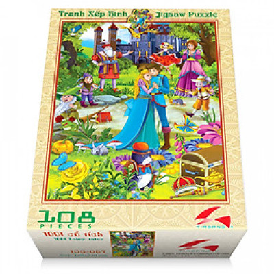 Tranh xếp hình Tia Sáng Cổ tích ( 108 mảnh)