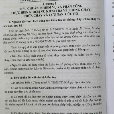 Sách Luật Phòng Cháy, Chữa Cháy Và Cứu Nạn Cứu Hộ - Quy Định Pháp Luật Về Công Tác Cứu Nạn, Cứu Hộ Của Lực Lượng Phòng Cháy Và Chữa Cháy (V2550T)