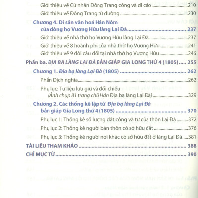 Làng Lại Đà Qua Di Sản Văn Hóa Hán Nôm (Bản in màu) - Ngô Quý Bình (Sưu tầm, giới thiệu và chú giải)
