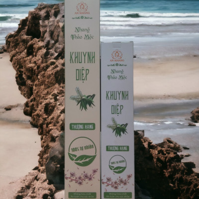 Hộp 100 nén nhang Khuynh Diệp dài 29cm- không sử dụng hóa chất, ít khói, mùi hương dịu nhẹ