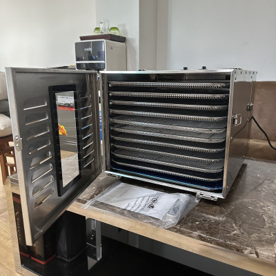 Máy sấy thực phẩm chuyên nghiệp dung tích lớn 59 lít 10 khay thương hiệu Mỹ Septree ST-01 - Hàng Nhập Khẩu