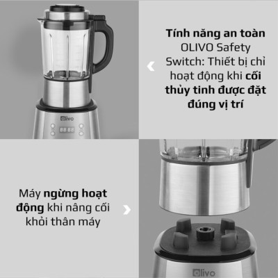 Máy Xay Sửa Hạt Olivo X20 Plus Thương Hiệu Mỹ 12 Chương Trình - Hàng Chính Hãng