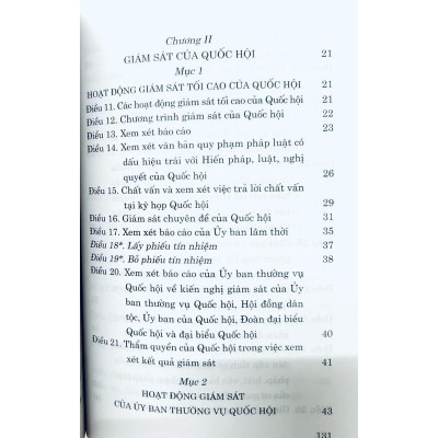 Sách - Luật Hoạt Động Giám Sát Của Quốc Hội Và Hội Đồng Nhân Dân (Hiện Hành) (Sửa Đổi Năm 2023) - NXB Chính Trị Quốc Gia