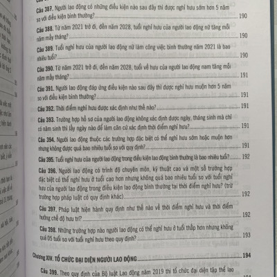 500 Câu Hỏi Và Tình Huống Giải Quyết Các Vướng Mắc, Tranh Chấp Lao Động Theo Bộ Luật Lao Động Năm 2019