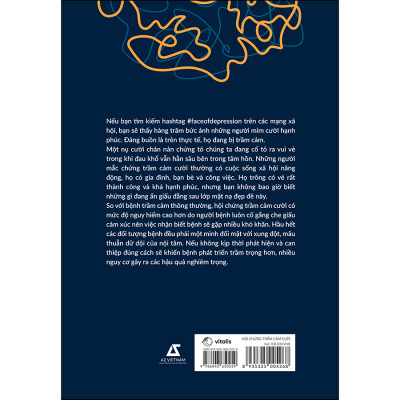 Cuốn sách: Hội Chứng Trầm Cảm Cười: Đằng Sau Nụ Cười Hạnh Phúc Là Những Nỗi Đau
