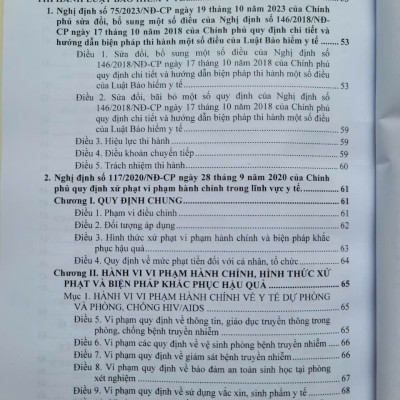 Sách Luật Bảo Hiểm Y Tế sửa đổi bổ sung năm 2024 – Hệ Thống Các Văn Bản Quy Định Chi Tiết Thi Hành (V2529T)