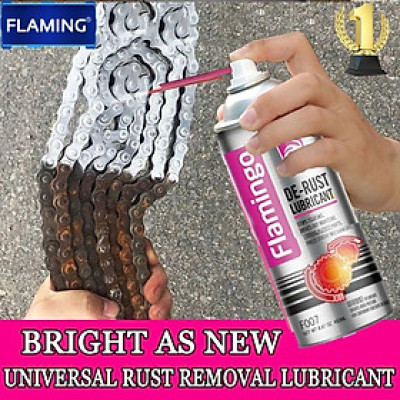 Bình Xịt Chống Rỉ Sét Flamingo F007 Chính Hãng 450ml – Chống Ăn Mòn, Bảo Vệ Kim Loại Hiệu Quả