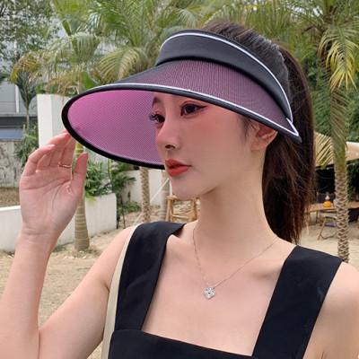 Mũ rộng vành chống nắng chống uv nửa đầu cao cấp, nón nửa đầu nữ