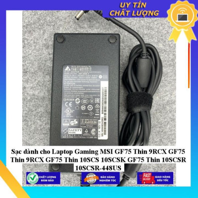 Sạc dùng cho Laptop Gaming MSI GF75 Thin 9RCX GF75 Thin 9RCX GF75 Thin 10SCS 10SCSK GF75 Thin 10SCSR 10SCSR-448US - Hàng Nhập Khẩu New Seal