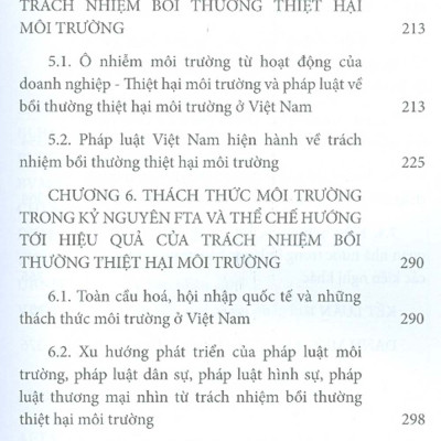 Pháp Luật Về Bồi Thường Thiệt Hại Môi Trường Ở Việt Nam - Lý Luận Và Thực Tiễn