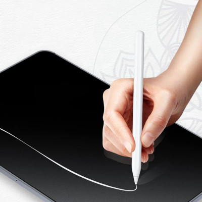 [iPad Air 6 M2] Miếng dán màn hình Paperlike cho iPad Air 6 M2-11 inch 2024. iPad Air 6 M2 - 13 inch 2024 hiệu WIWU dán nhám, chống bám vân tay, viết vẽ như trên giấy cao cấp - Hàng chính hãng.