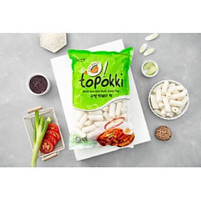 Bánh Gạo Hàn Quốc Dạng Ống