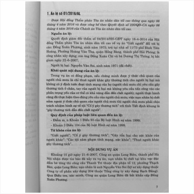 Sách Hệ Thống Án Lệ Việt Nam – Từ Án Lệ số 01 đến Án Lệ số 72 (V2481TP)