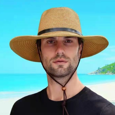 Nón cao bồi nam Mũ cao bồi nữ đi biển rộng vành chống nắng UV  thoáng mát gấp gọn Panama thời trang Korea dona22032001