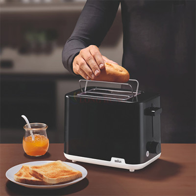 Máy nướng bánh mì Braun HT1010BK - Hàng chính hãng