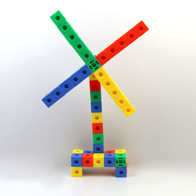 Bộ đồ chơi xếp hình thông minh hình vuông 100 viên 2x2x2cm, 200 viên 2x2x2cm - hàng chính hãng dododios