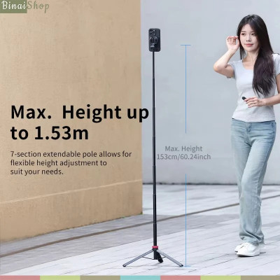 Ulanzi MT-84 - Tripod Đa Năng Cho Điện Thoại Có MagSafe, Bluetooth Remote, Xoay 360 Độ Cho Điện Thoại - Hàng chính hãng