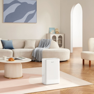 Máy Hút Ẩm Xiaomi New Widetech 12L Cảm Ứng Hiển Thị Thông Số Kết Nối App Phù Hợp Không Gian 35 m2 Công Suất 165 W - Hàng Chính Hãng