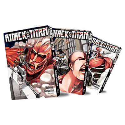 Series các tập ATTACK ON TITAN - Combo tập 1-2-3