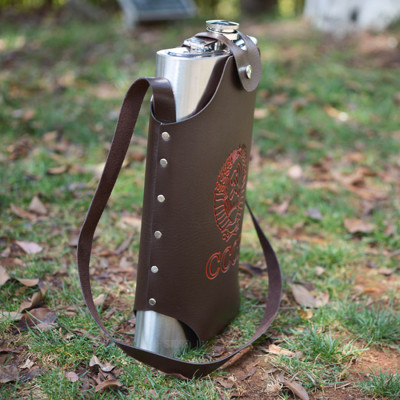 Bình Đựng Rượu INOX CCCP Cao Cấp 0,5L - 1L - 2L - 3,5L - 5L Tặng Bao Da