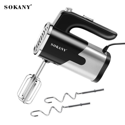 Máy Đánh Trứng Sokany SK-6621 Công Suất 800W, 5 Cấp Độ - Tặng 4 Que Đánh Trứng, Làm Bánh Inox 304 - HÀNG CHÍNH HÃNG - DELIYA