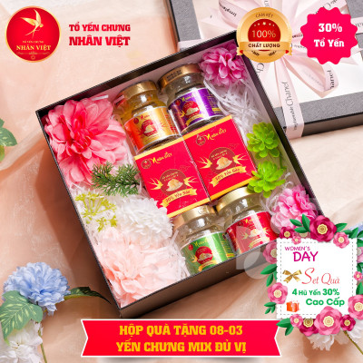 HỘP QUÀ TẶNG YẾN - MÓN QUÀ Ý NGHĨA CHO NGÀY QUỐC TẾ PHỤ NỮ 8/3 - NHÂN VIỆT