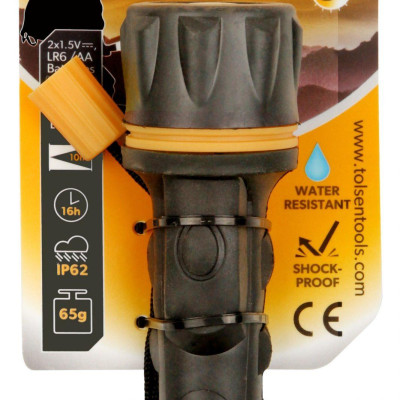 ĐÈN PIN CÁN BỌC NHỰA 3 LED DÙNG PIN TOLSEN 60020 - HÀNH CHÍNH HÃNG