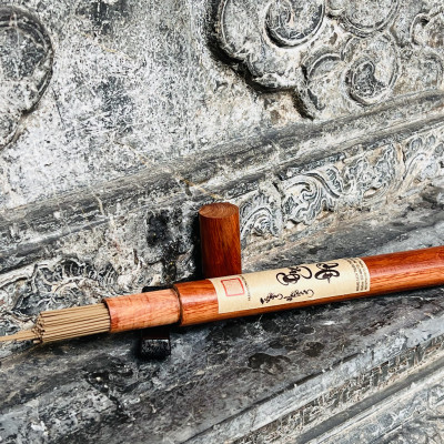 Nhang Trầm Hương Không Tăm, Loại Dài Thượng Hạng, Nhang Sạch Thuần Thiên Nhiên