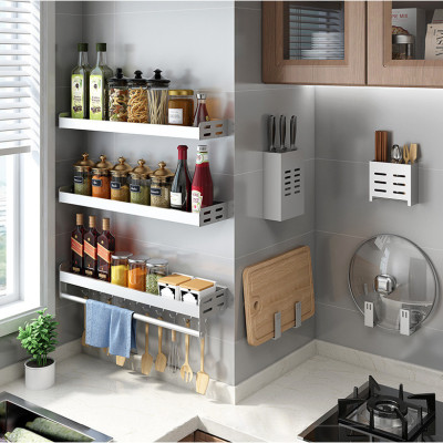 Kệ Đựng Gia Vị Nhà Bếp Tiện Lợi, Giá Treo Dụng Cụ Nhà Bếp Gắn Tường, Kệ Đựng Đồ Nhà Tắm Đa Năng, Tiện Dụng, Không Cần Khoan – MH3112