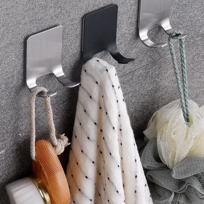 Giá Móc Inox Dán Tường Treo Cây Cạo Râu Phòng Vệ Sinh, Móc Treo Tường Đa Năng, Sạch Sẽ, Khô Ráo, Tiện Dụng. TakyHome 2011