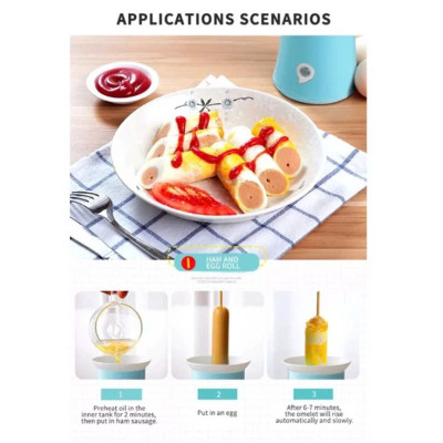 Siêu Ngon Với Máy Làm Trứnng Cuộn Tự Động – Bữa Sáng Nhanh Chóng, Hàng Cao Cấp Loại Tốt!