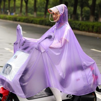 Áo Mưa 1 và  2 Đầu Cánh Dơi Chấm Bi Thời Trang Chất Liệu dẻo mềm - hàng việt