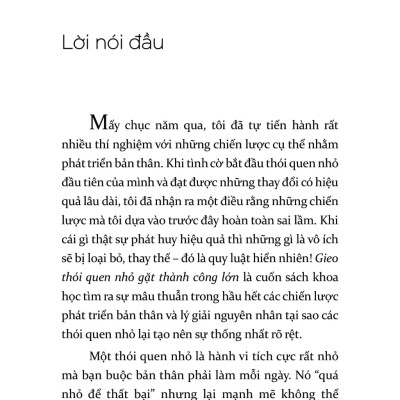 Trạm Đọc Official | Sách Gieo Thói Quen Nhỏ, Gặt Thành Công Lớn