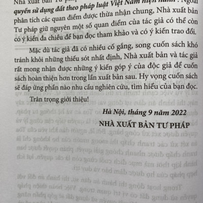 Thi hành án đối với quyền sử dụng đất theo pháp luật Việt Nam hiện hành
