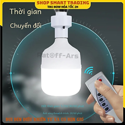 Đui đèn điều khiển từ xa không dây E27 Chức năng hẹn giờ - Điều khiển đèn từ xa