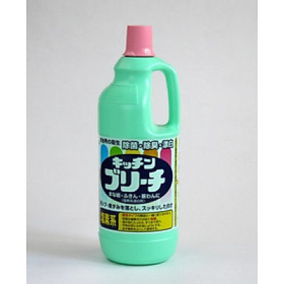 Nước tẩy đa năng nhà bếp Mitsuei Bleach 1500ml - Hàng Nội Địa Nhật Bản