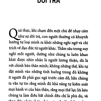 Bản Chất Của Dối Trá (Tái Bản)